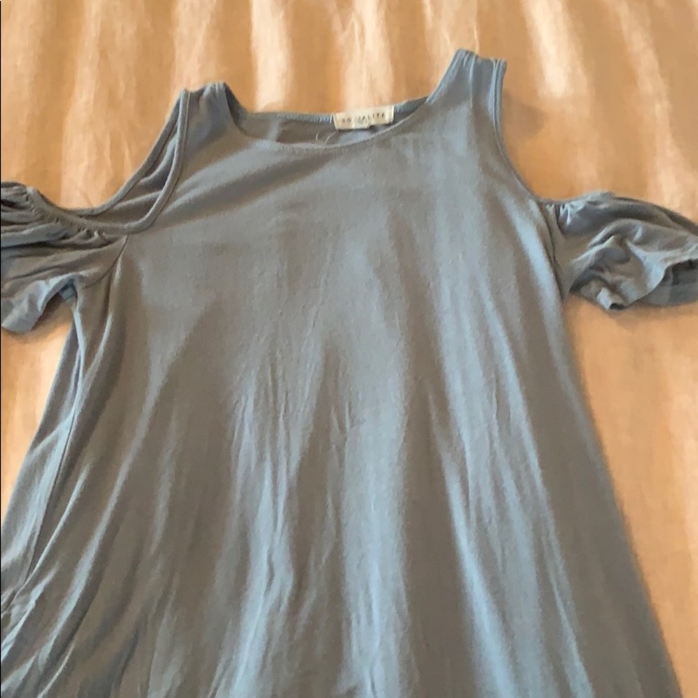 Blue socialite loose dress